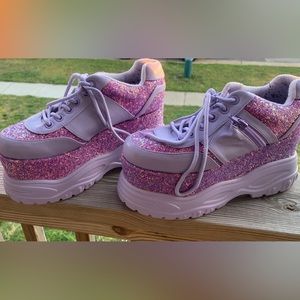 Club Exx Hidden Magic Platform Sneakers